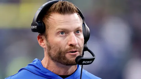 Head coach Sean McVay of the Los Angeles Rams