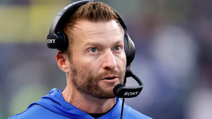 Head coach Sean McVay of the Los Angeles Rams