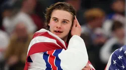 Jack Hughes #86 of Team United States