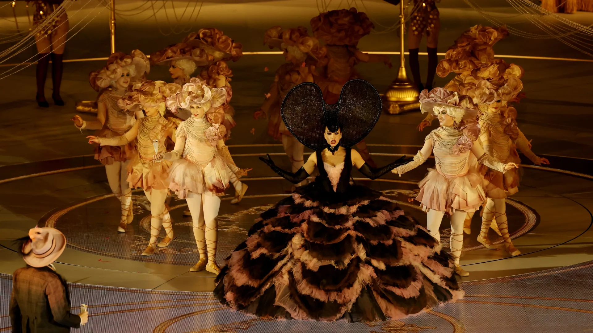 Carolina Lopez Moreno performs during the Milano Cortina 2026 Winter Olympics Closing Ceremony (Source: Dean Mouhtaropoulos/Getty Images)