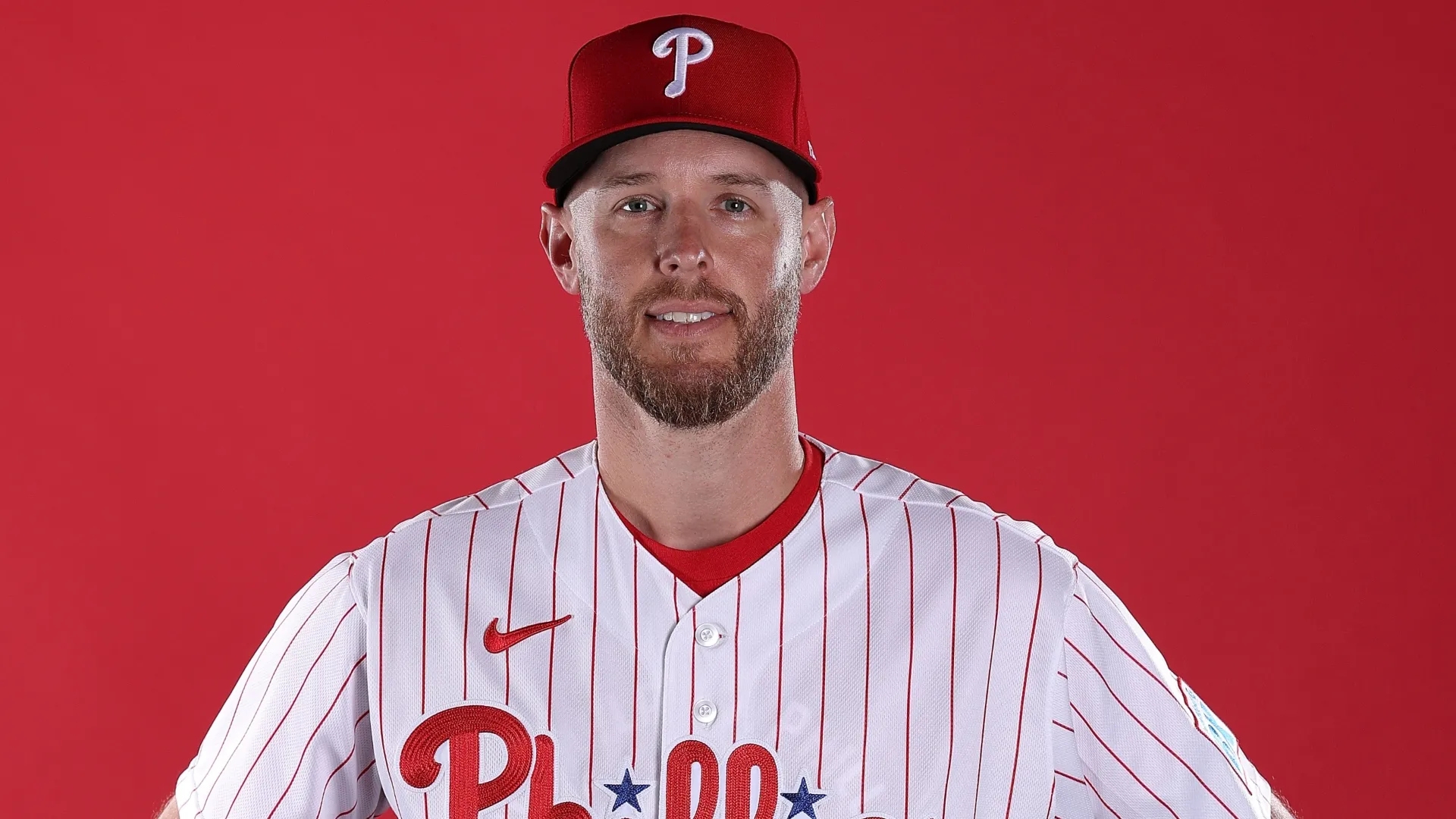 Zack Wheeler of the Phillies poses for a portrait during photo day in 2026 (Source: Kevin C. Cox/Getty Images)