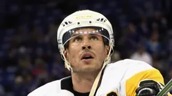Sidney Crosby at Madison Square Garden in New York City.