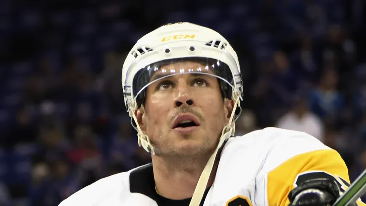 Sidney Crosby at Madison Square Garden in New York City.