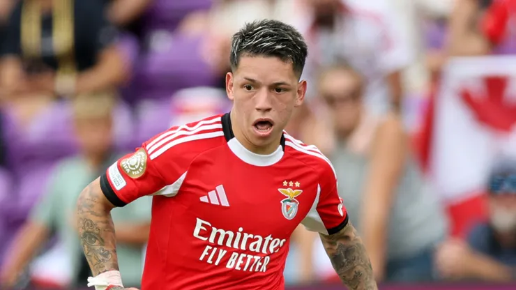 Gianluca Prestianni of Benfica.