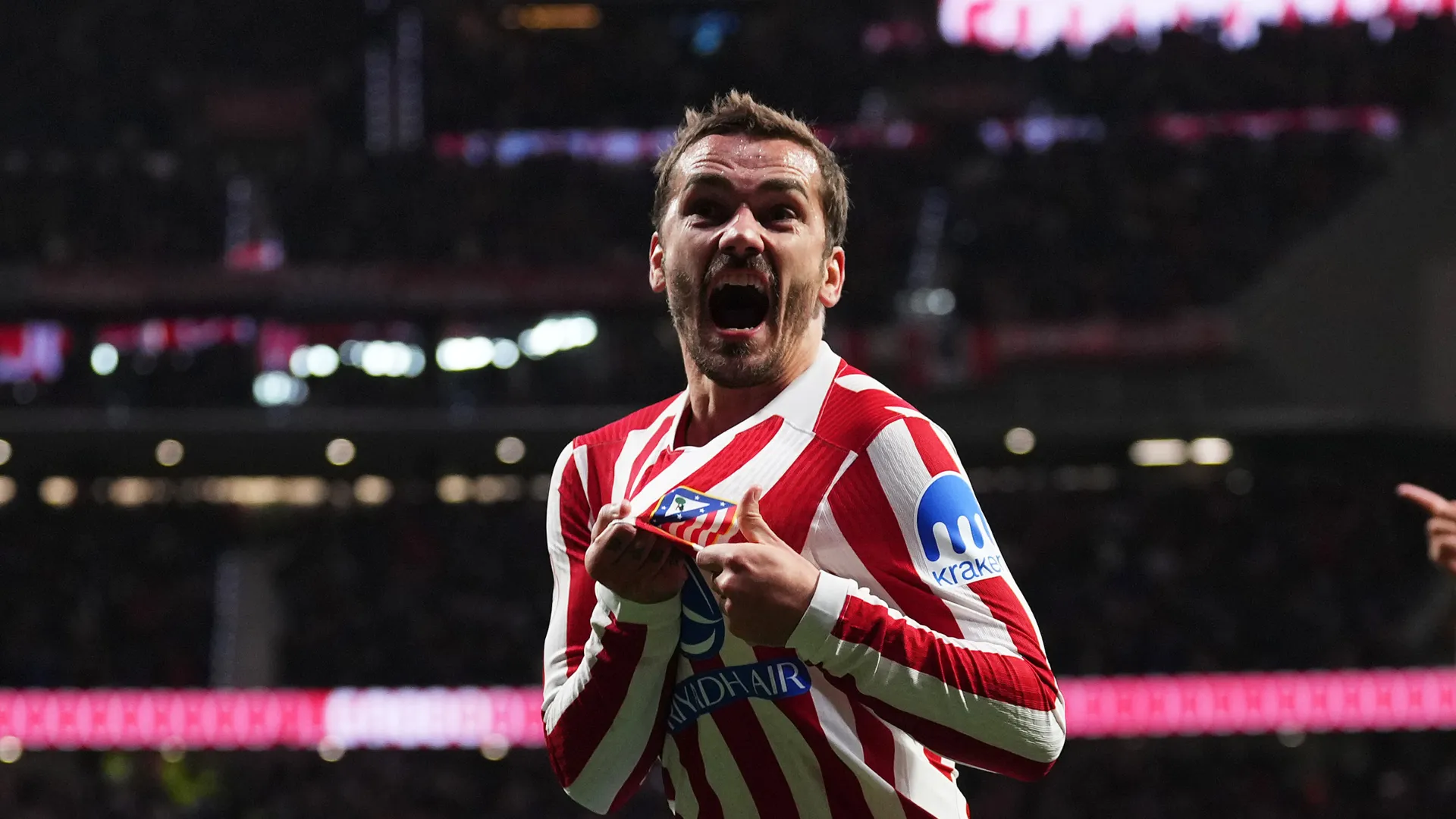 Antoine Griezmann of Atletico Madrid.