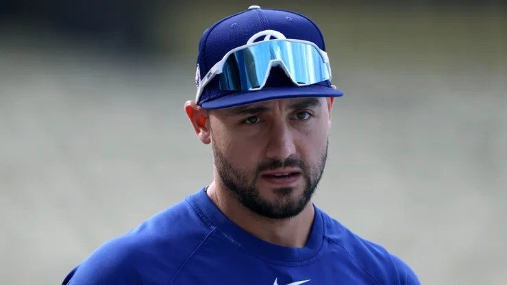 Michael Conforto during his time with the Dodgers.