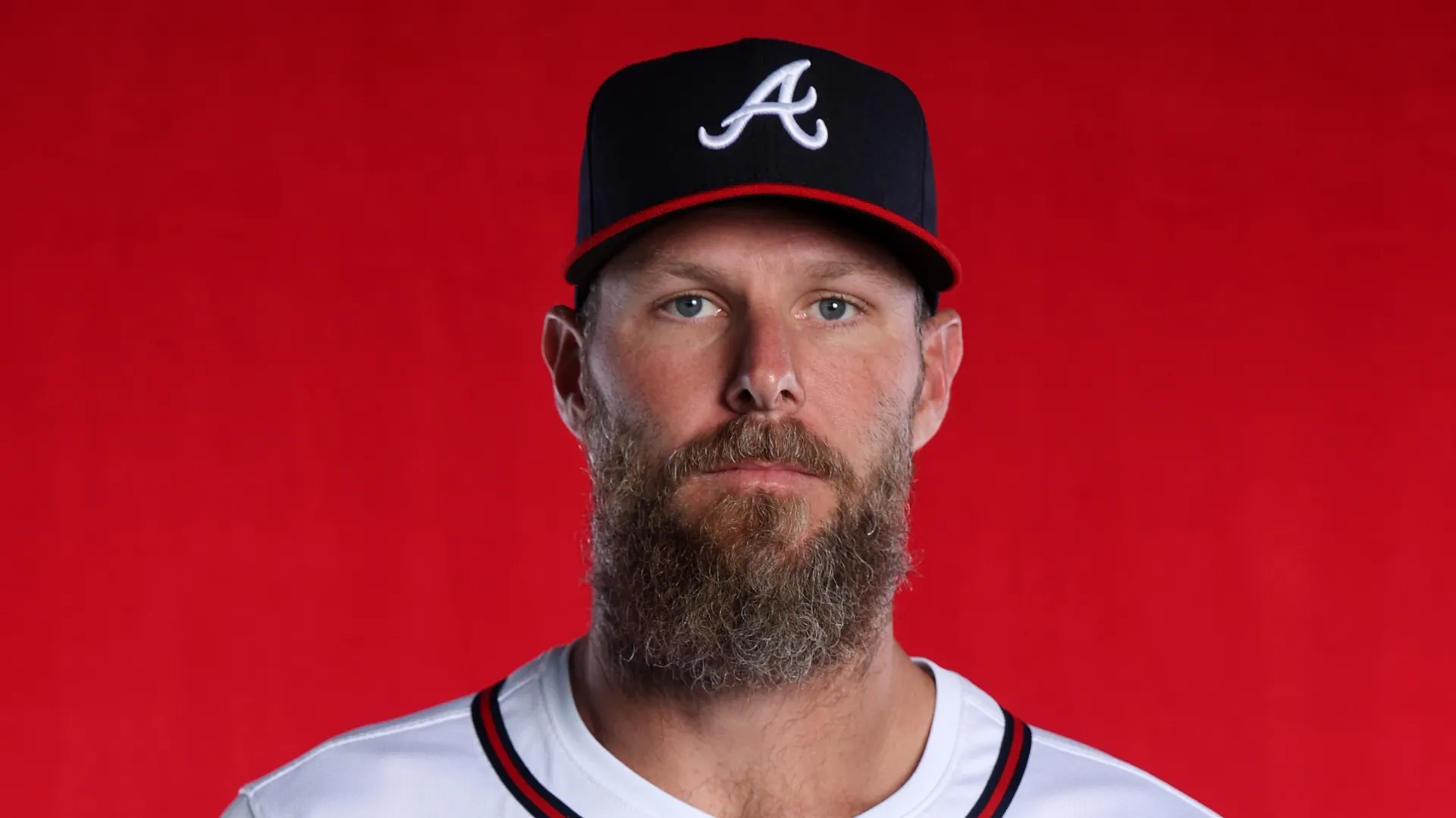 Chris Sale #51 of the Atlanta Braves poses for a photo.