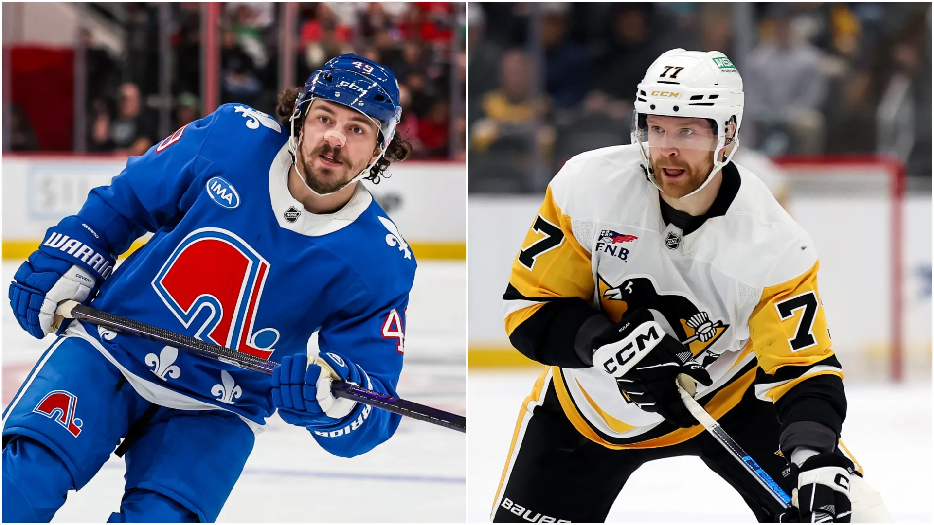 Samuel Girard (left) and Brett Kulak (right)