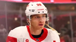Patrick Kane at the United Center in Chicago, Illinois.