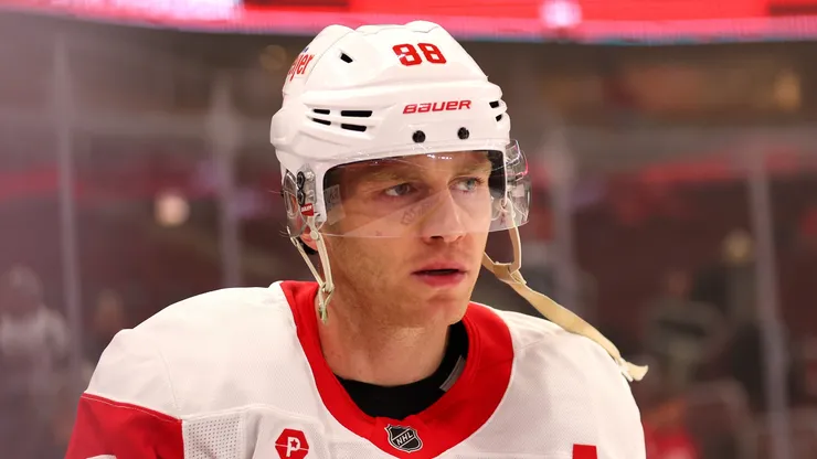 Patrick Kane at the United Center in Chicago, Illinois.