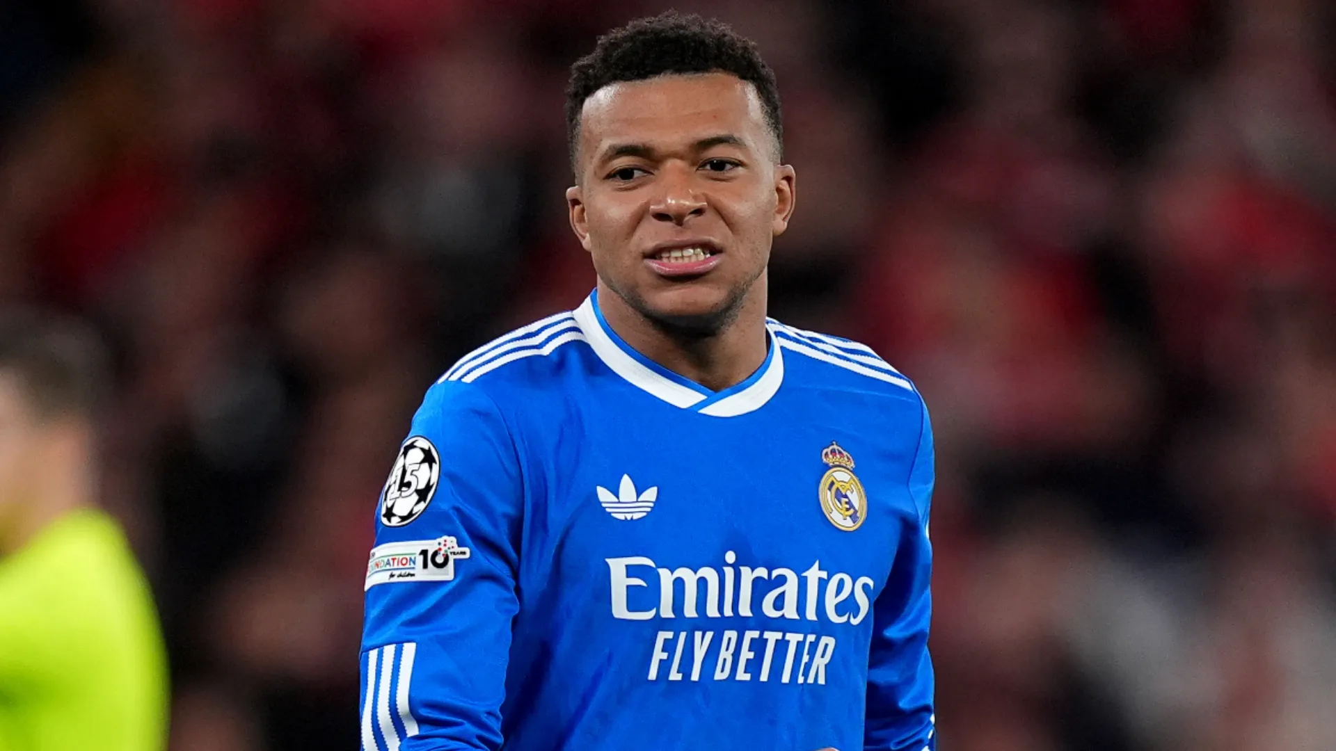 Kylian Mbappe of Real Madrid during a game