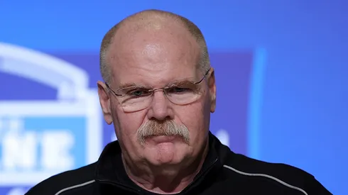Andy Reid head coach of the Kansas City Chiefs