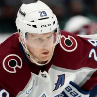 Is Nathan McKinnon playing tonight for Avalanche vs Mammoth after 2026 Winter Olympics with Canada?