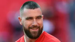 Travis Kelce tight end of the Kansas City Chiefs