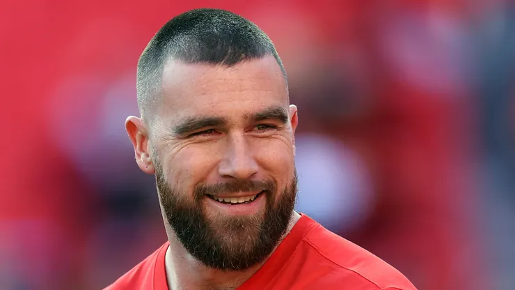 Travis Kelce tight end of the Kansas City Chiefs