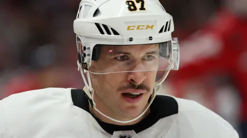 Sidney Crosby at Capital One Arena in Washington, DC.