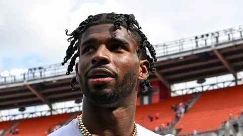 Shedeur Sanders quarterback of the Cleveland Browns