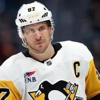 Is Sidney Crosby playing today for Penguins vs Devils after injury with Canada at 2026 Winter Olympics?
