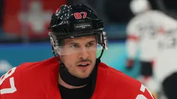 Sidney Crosby with Team Canada at the 2026 Winter Olympics