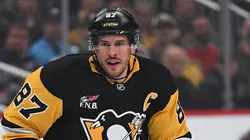 Sidney Crosby with the Pittsburgh Penguins