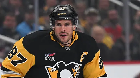 Sidney Crosby with the Pittsburgh Penguins