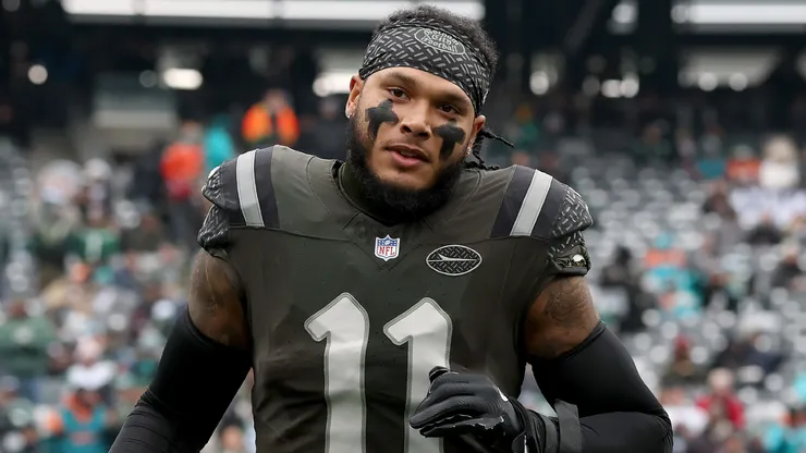 Jermaine Johnson #11 played for the New York Jets