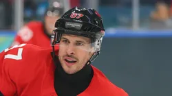 Sidney Crosby with Team Canada at the 2026 Winter Olympics