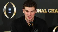 Fernando Mendoza #15 of the Indiana Hoosiers