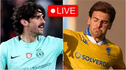 Trincao of Sporting CP and Pedro Carvalho of Estoril.