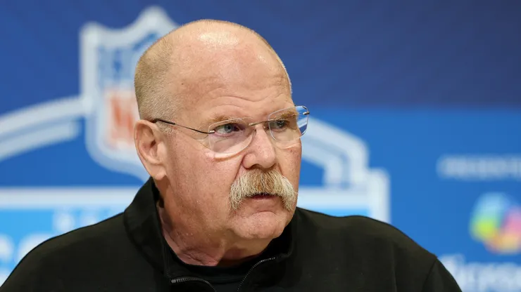 Andy Reid head coach of the Kansas City Chiefs