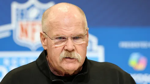 Andy Reid head coach of the Kansas City Chiefs