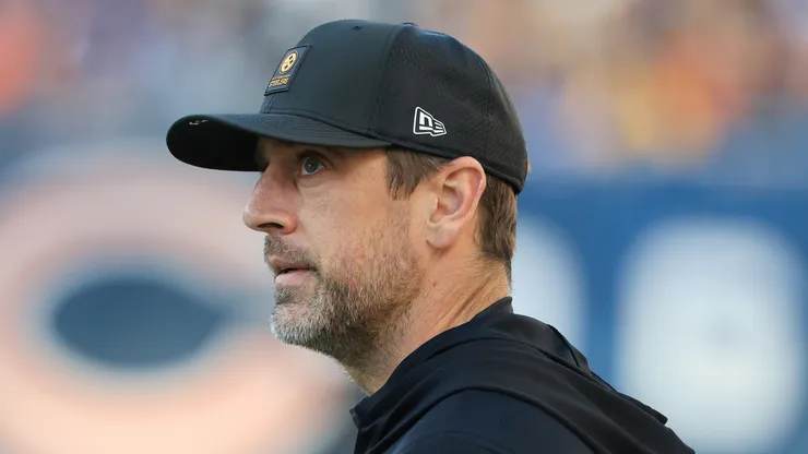 Aaron Rodgers quarterback of the Pittsburgh Steelers