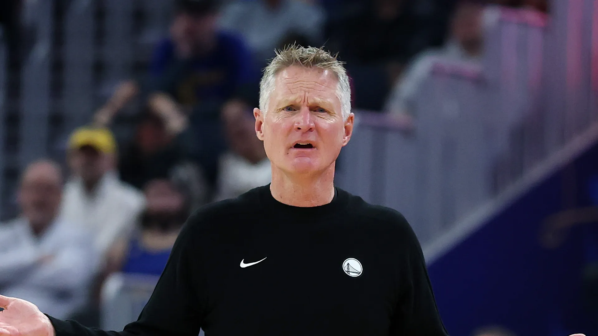 Head coach Steve Kerr of the Golden State Warriors.