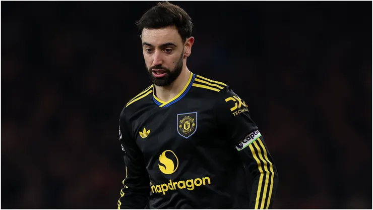 Bruno Fernandes of Manchester United