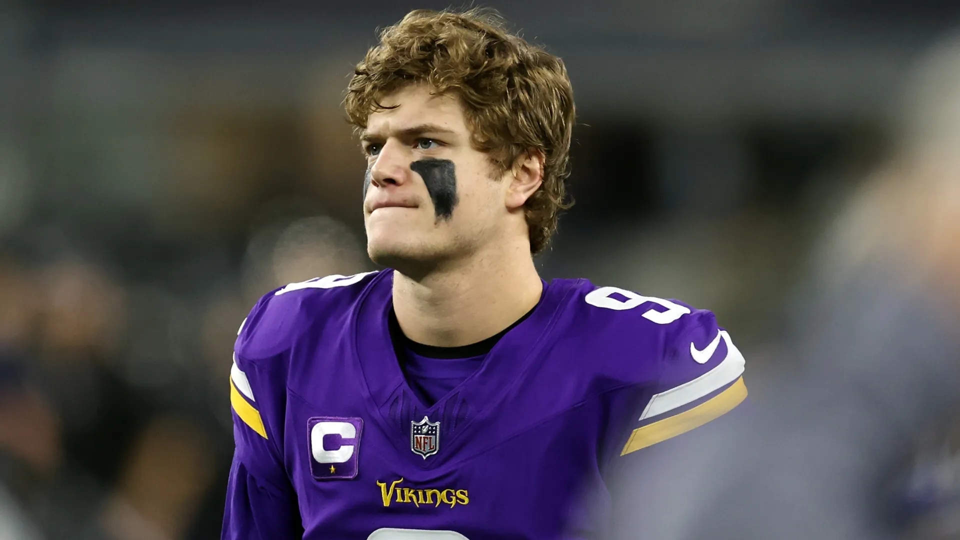 J.J. McCarthy #9 of the Minnesota Vikings