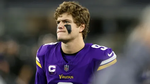 J.J. McCarthy #9 of the Minnesota Vikings