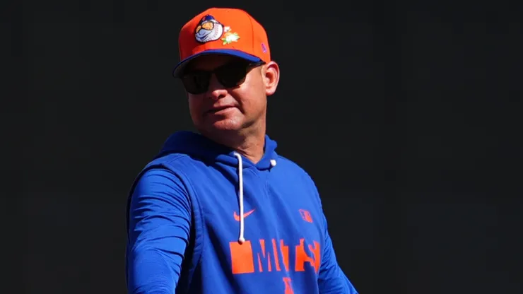 Carlos Mendoza #64 of the New York Mets.