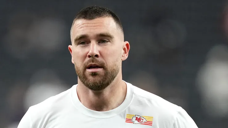 Travis Kelce tight end of the Kansas City Chiefs