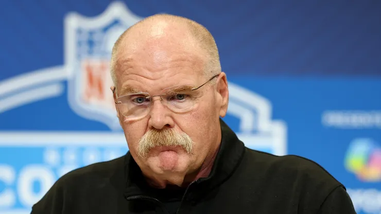 Andy Reid head coach of the Kansas City Chiefs