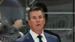 Mike Sullivan of the New York Rangers at the Prudential Center