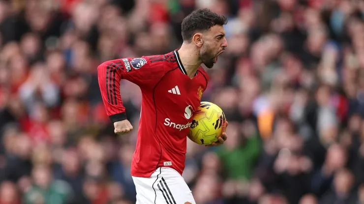 Bruno Fernandes of Manchester United