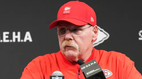 Head coach Andy Reid of the Kansas City Chiefs.