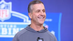 Head coach John Harbaugh of the NY Giants