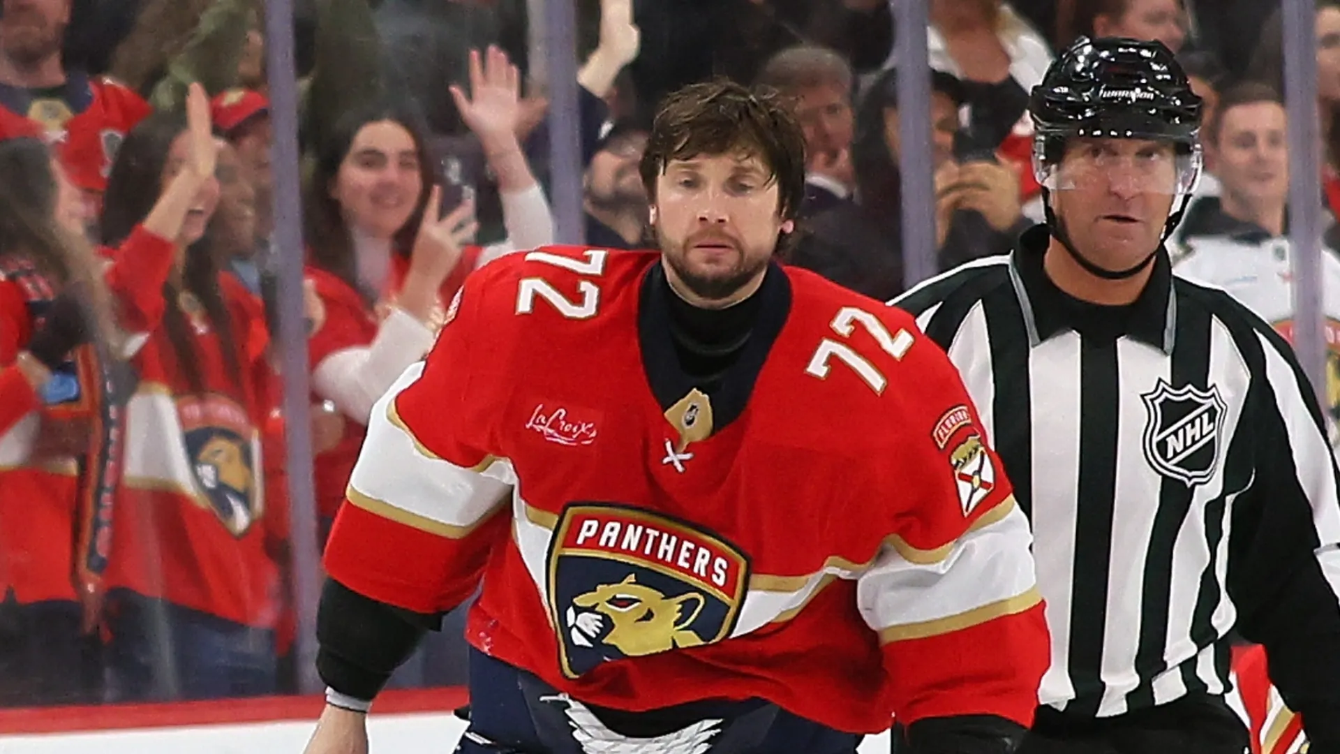 Sergei Bobrovsky of the Florida Panthers