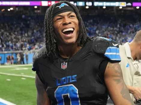 Jahmyr Gibbs reacts to David Montgomery trade from Lions to Texans on social media
