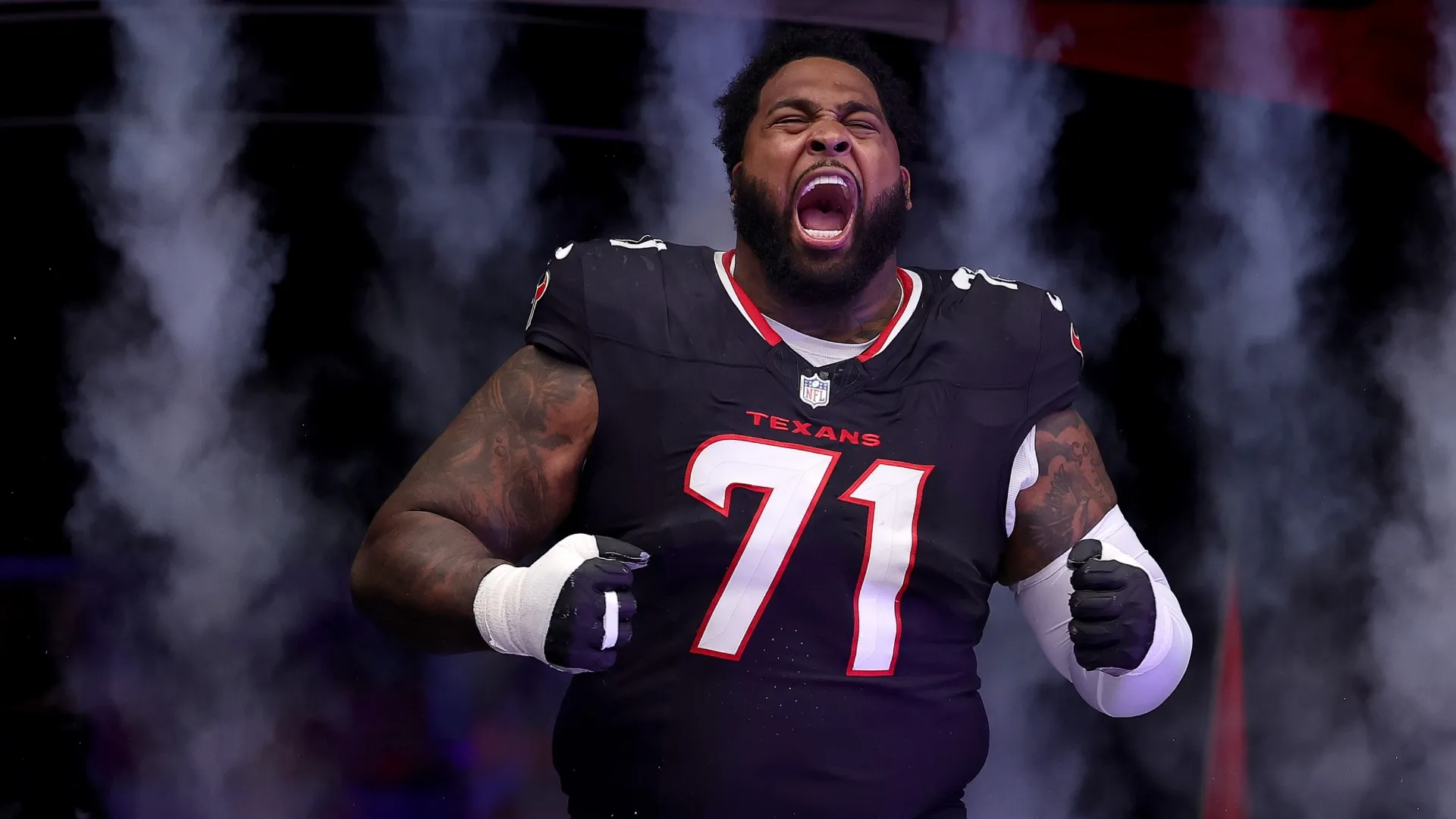 Tytus Howard #71 of the Houston Texans