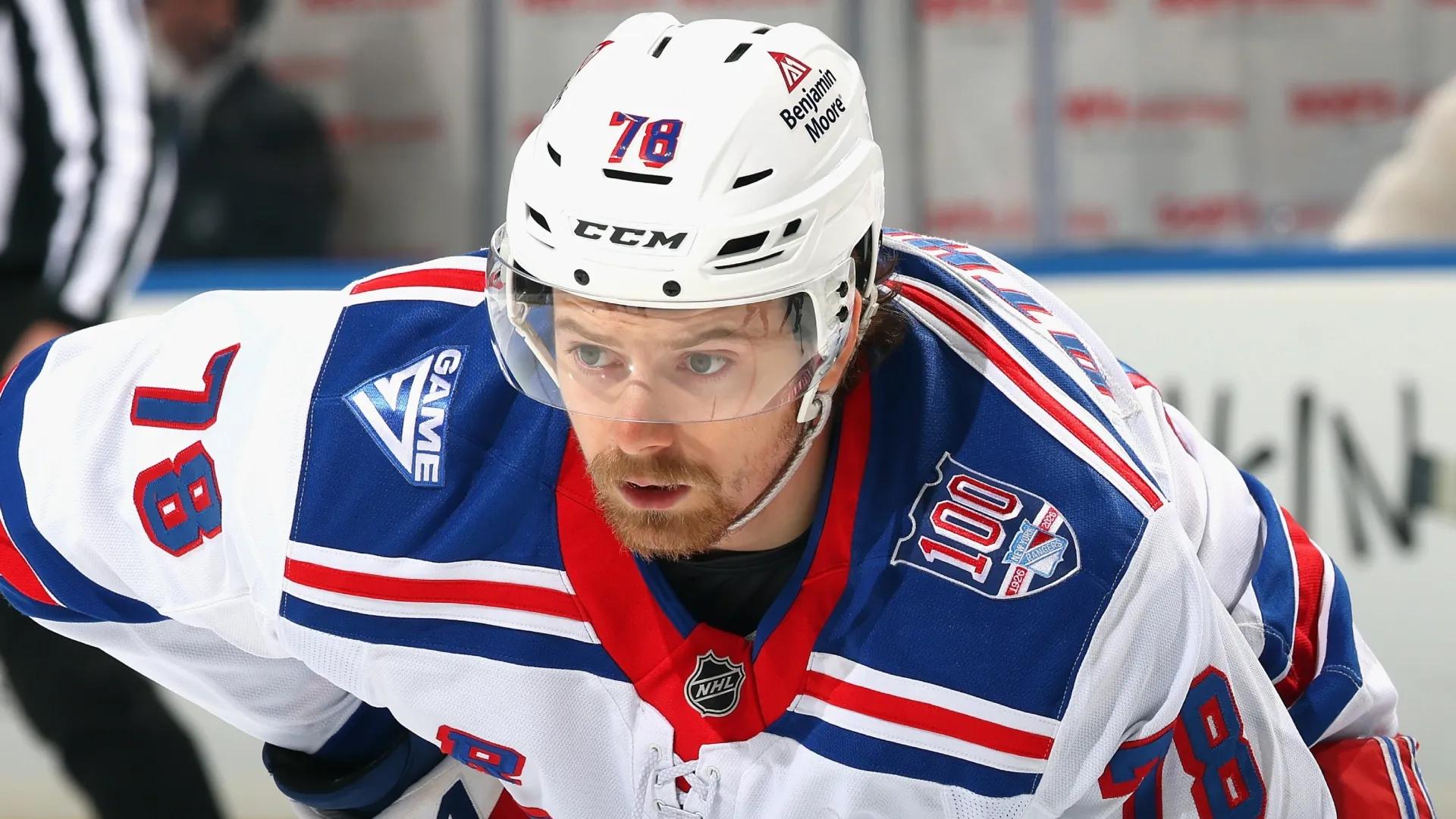 Brennan Othmann of the New York Rangers