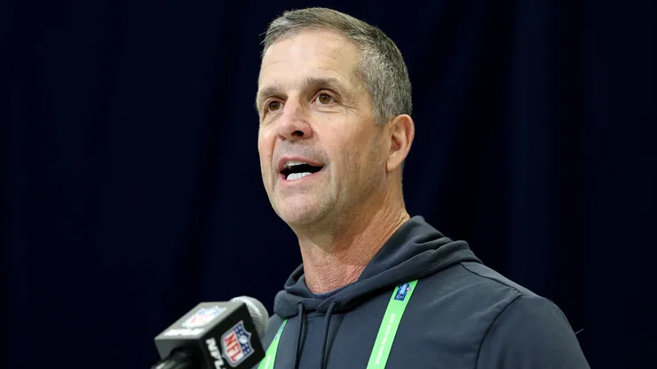 Head coach John Harbaugh.