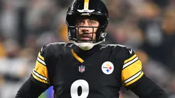 Aaron Rodgers #8 of the Pittsburgh Steelers.