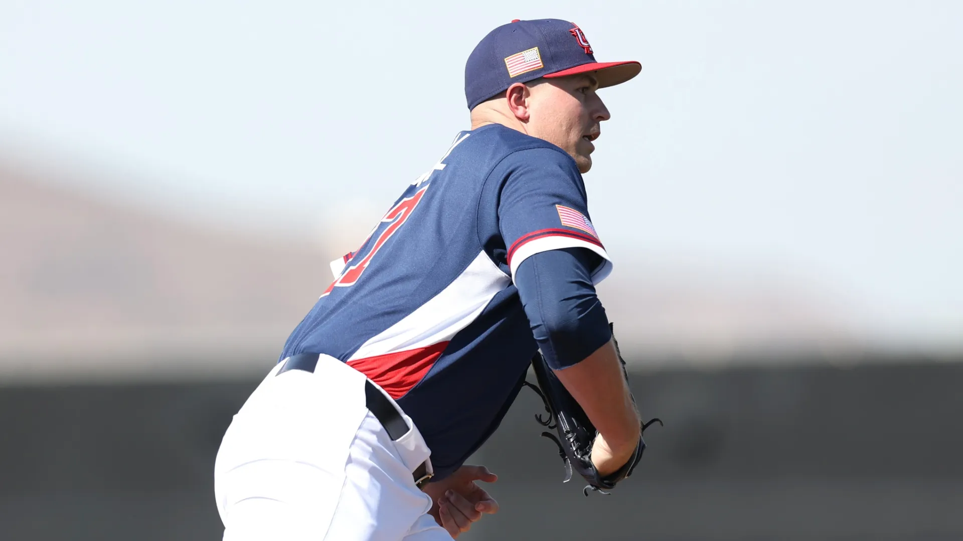 Pitcher Tarik Skubal #27 of Team USA fields a ground ball during a workout. Chris Coduto/Getty Images
